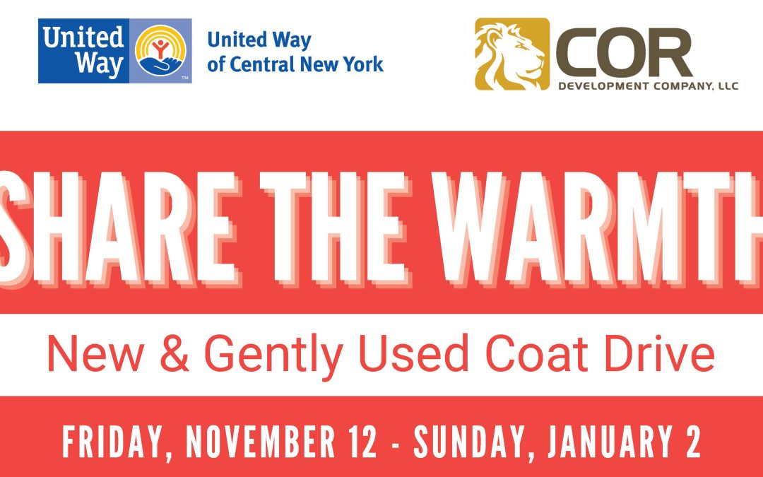 COAT DRIVE WRAPS CENTRAL NEW YORK IN WARM WISHES