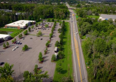 Road view 400x284 - Collamer Crossing Business Park – Dewitt, NY