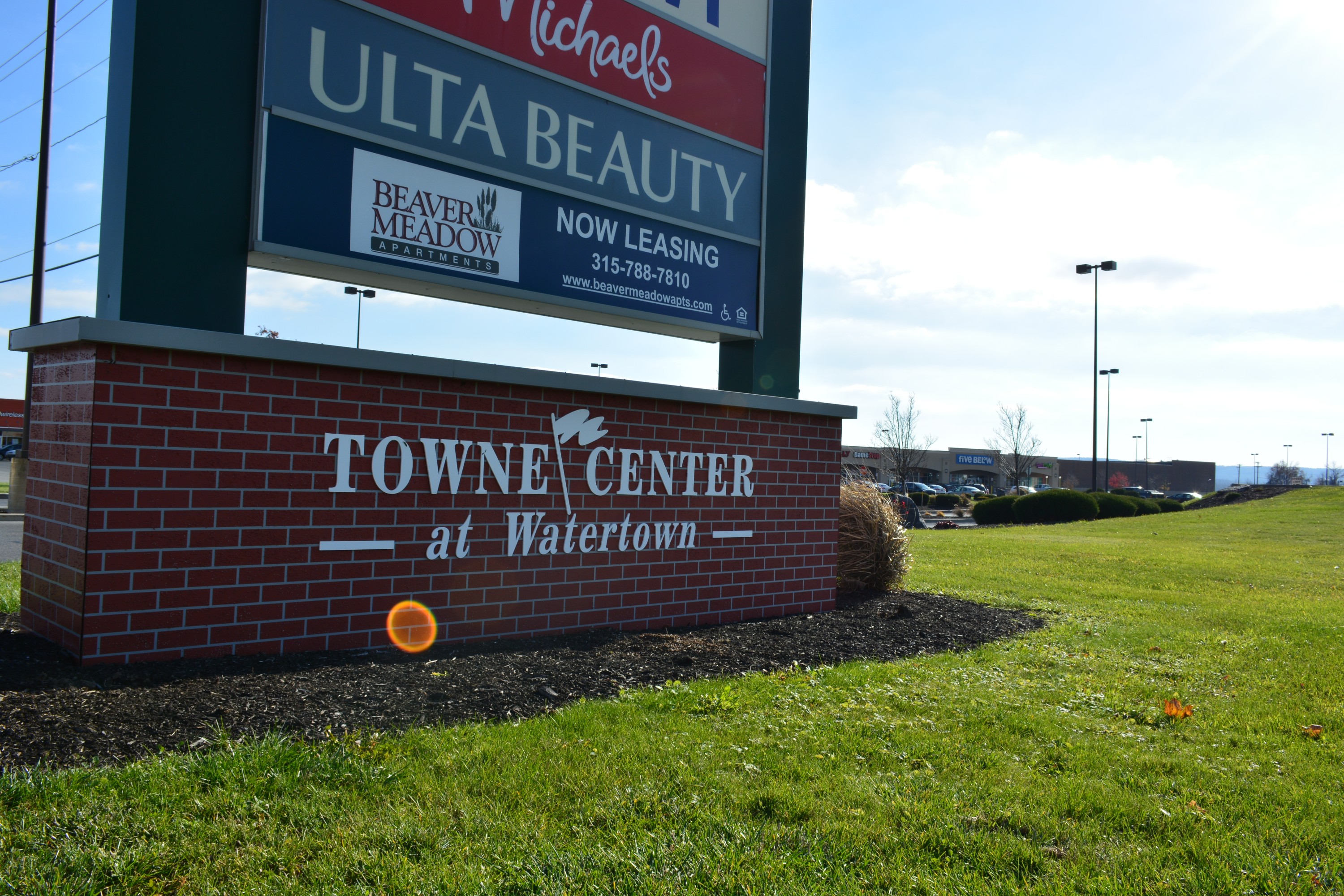 WTS SIGN BASE - Towne Center at Watertown – Watertown, NY